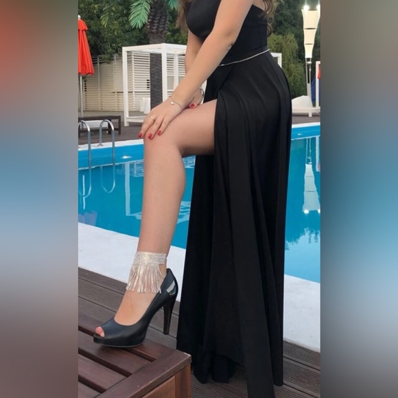 New Luxe Crystal Fringe Tassel Anklet - Picture 10 of 16